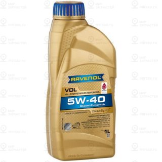 Моторное Масло Ravenol Vdl Sae 5W-40 ( 1Л) New RAVENOL 4014835723719