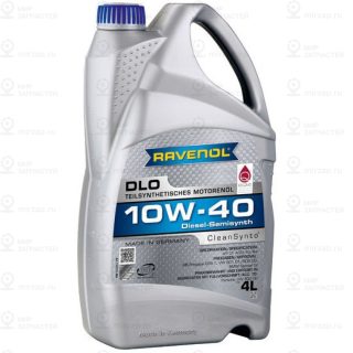 Моторное Масло Ravenol Dlo Sae 10W-40 ( 4Л) New RAVENOL 4014835724297