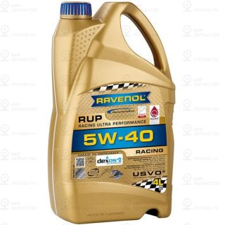 Моторное Масло Ravenol Rup Racing Ultra Performance Sae 5W-40 (4Л) RAVENOL 4014835853317