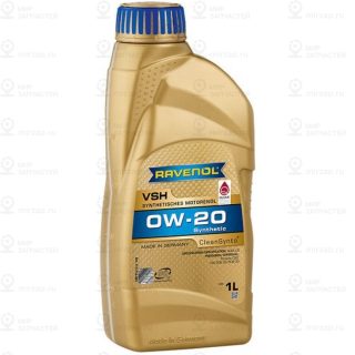 Моторное Масло Ravenol Vsh Sae 0W-20 (1Л) RAVENOL 4014835873490