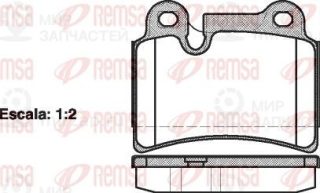 Запчасть REMSA 124000