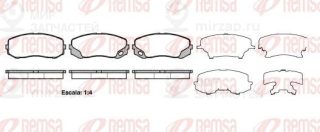 Запчасть REMSA 140500