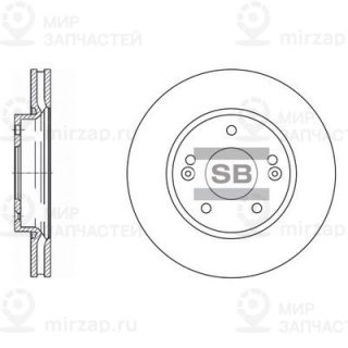 Тормозной диск SANGSIN SD1019