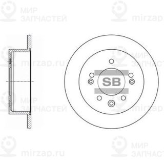 Тормозной диск SANGSIN SD1020
