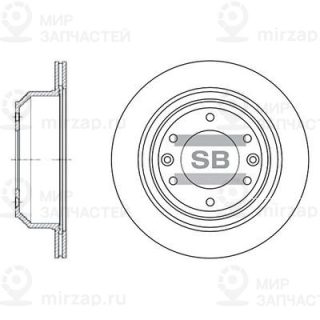 Тормозной диск SANGSIN SD1032