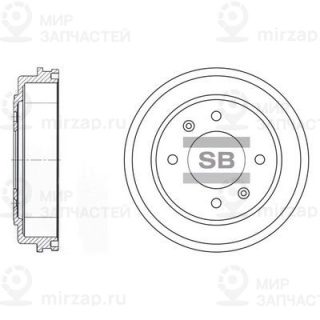 Тормозной барабан SANGSIN SD1039