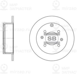 Тормозной диск SANGSIN SD1047