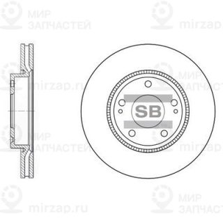 Тормозной диск SANGSIN SD1048