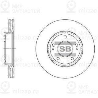 Тормозной диск SANGSIN SD1056