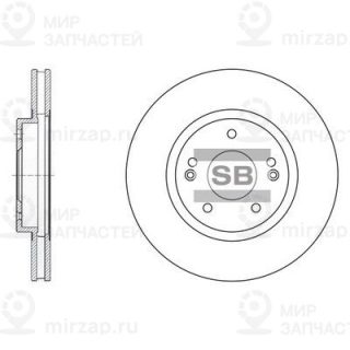 Тормозной диск SANGSIN SD1060