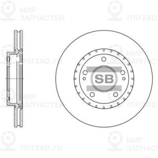 Тормозной диск SANGSIN SD1071