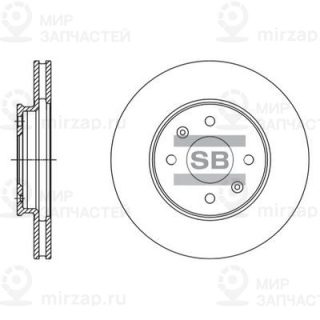 Тормозной диск SANGSIN SD1110