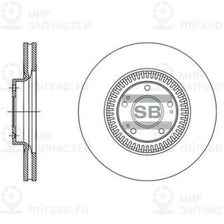 Тормозной диск SANGSIN SD1127