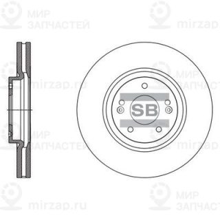 Тормозной диск SANGSIN SD1132