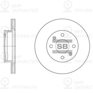 Тормозной диск SANGSIN SD2010