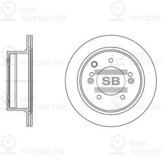 Тормозной диск SANGSIN SD2013