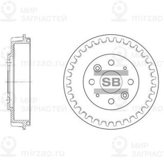 Тормозной барабан SANGSIN SD2017