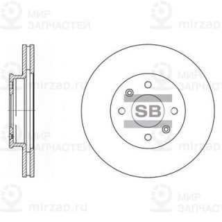 Тормозной диск SANGSIN SD2028