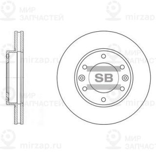Тормозной диск SANGSIN SD2030
