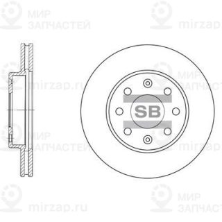 Тормозной диск SANGSIN SD3001