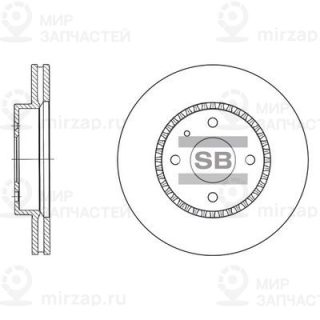 Тормозной диск SANGSIN SD3005