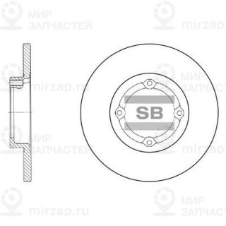 Тормозной диск SANGSIN SD3010