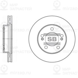 Тормозной диск SANGSIN SD3024