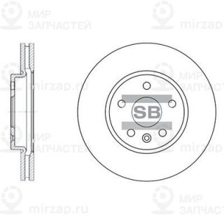 Тормозной диск SANGSIN SD3031