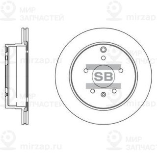 Тормозной диск SANGSIN SD3039