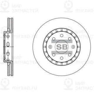 Тормозной диск SANGSIN SD3056