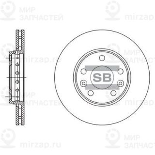 Тормозной диск SANGSIN SD3060