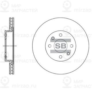 Тормозной диск SANGSIN SD3061