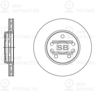 Тормозной диск SANGSIN SD3062