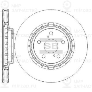 Тормозной диск SANGSIN SD4034