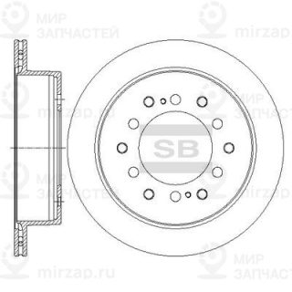 Тормозной диск SANGSIN SD4039