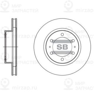 Тормозной диск SANGSIN SD4098