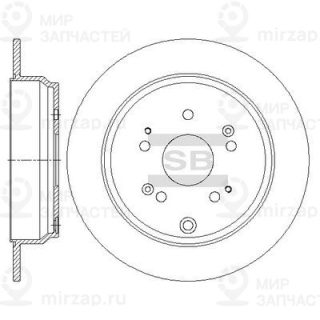 Тормозной диск SANGSIN SD4119