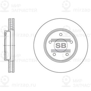 Тормозной диск SANGSIN SD4202
