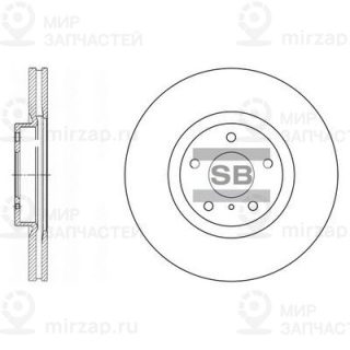 Тормозной диск SANGSIN SD4204