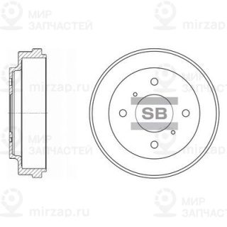 Тормозной барабан SANGSIN SD4212