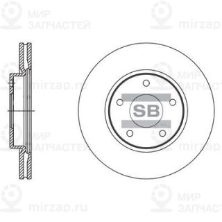 Тормозной диск SANGSIN SD4245