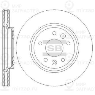 Тормозной диск SANGSIN SD4251