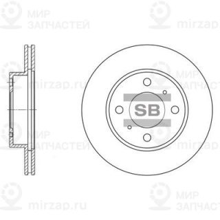 Тормозной диск SANGSIN SD4303