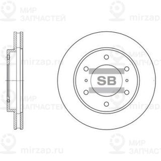 Тормозной диск SANGSIN SD4306