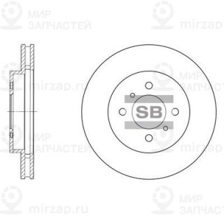 Тормозной диск SANGSIN SD4309