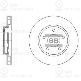 Тормозной диск SANGSIN SD4315
