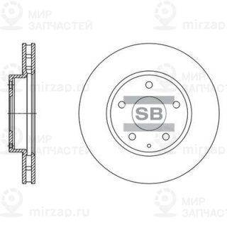 Тормозной диск SANGSIN SD4421