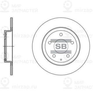 Тормозной диск SANGSIN SD4423