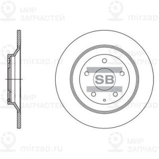 Тормозной диск SANGSIN SD4425