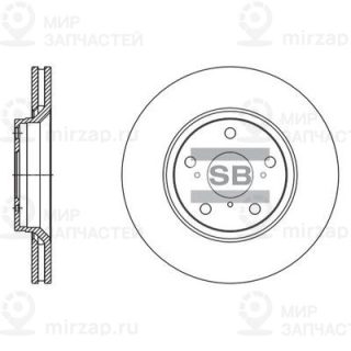 Тормозной диск SANGSIN SD4605